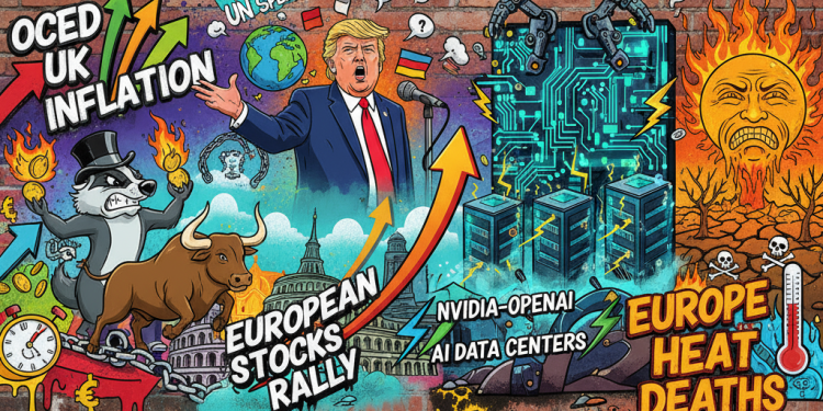 Europe bulletin: UK inflation warning, Trump UN attack, chip stocks rally