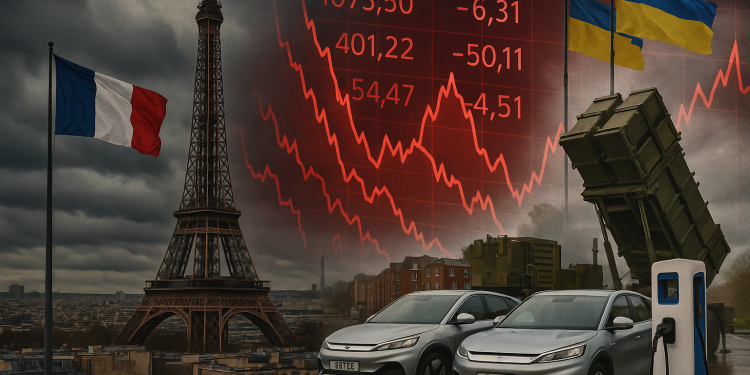 Europe bulletin: political turmoil in France, Ukraine appeals for more weapons