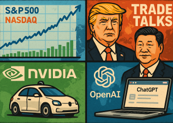 US digest: Tech gains lift markets, Trump–Xi meeting set, Nvidia partners with Uber