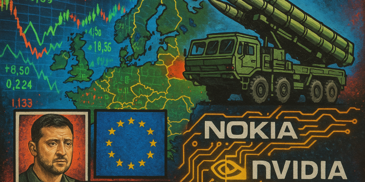 Europe bulletin: Belarus deploys Russian missiles, Nokia surges on Nvidia deal
