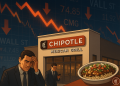 Chipotle stock plunge 15% after sales forecast cut amid industry headwinds