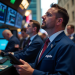 US stocks open mostly flat as credit concerns, trade tensions weigh on sentiment
