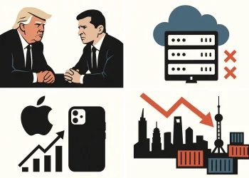 Evening digest: AWS outage, Apple near $4 trillion mark, China’s slow growth