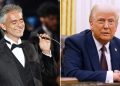 Andrea Bocelli gives Trump impromptu Oval Office performance during White House visit