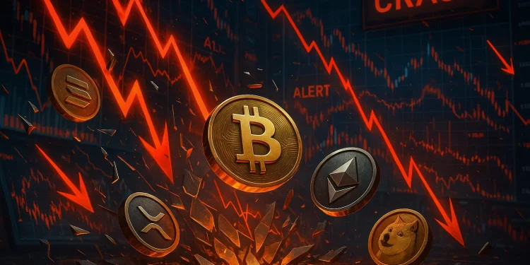 Crypto crash wrap: Bitcoin, Ethereum lead $560B market bloodbath after tariff news