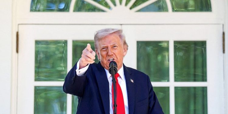 Trump suggests DOJ owes him money for past cases