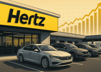 Hertz stock jump nearly 40% after returning to profitability
