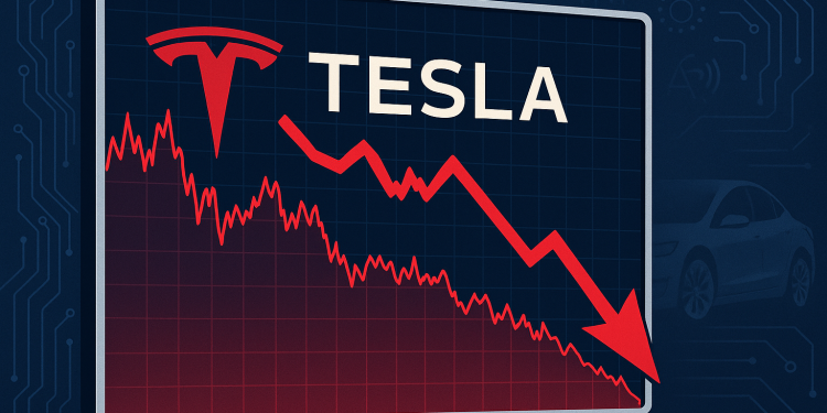 Tesla stock dives 2.5%: what’s behind the EV stock’s pain today