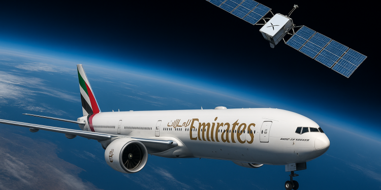 Emirates bets on SpaceX’s Starlink for global Wi-Fi lead: report