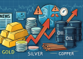 Commodity wrap: gold steady on rate cut hopes, oil rises on sanction fears