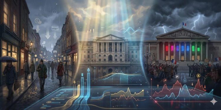 Europe bulletin: UK spending slowdown, BoE inflation outlook, France budget turmoil