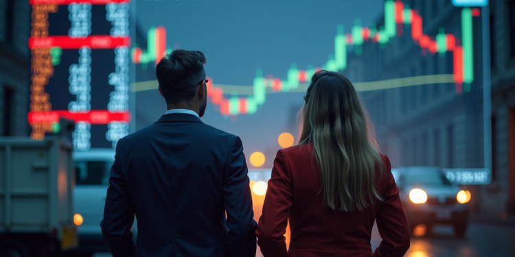 US midday market brief: S&P falters, Dow slips 145 points amid AI pressure