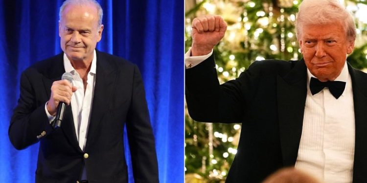 Kelsey Grammer calls Trump ‘one of the greatest presidents we’ve ever had’ at Kennedy Center Honors