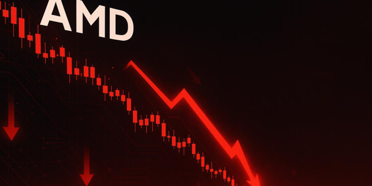 AMD stock tumbles sharply: why chip giant is facing profit-taking after 2025 rally