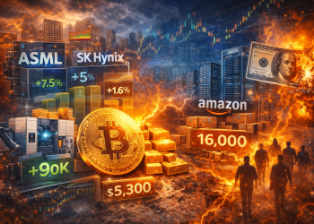Evening digest: Bitcoin reclaims $90K, chip stocks surge, Amazon layoffs