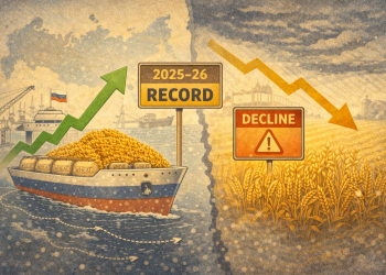 Russian wheat exports set for record year; SovEcon lifts 2025-26 outlook