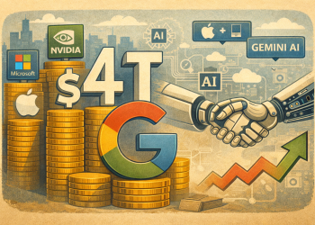 Alphabet stock joins $4 trillion club as AI momentum, Apple deal lift sentiment