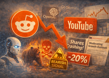 Reddit stock is tumbling and YouTube may be to blame