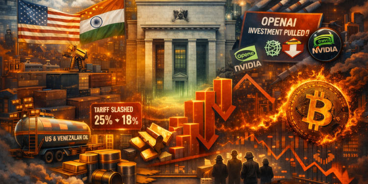 Evening digest: India-US deal, Nvidia’s OpenAI decision, Bitcoin at 10-month low