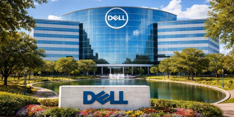 Dell stock forms inverted H&S pattern before earnings