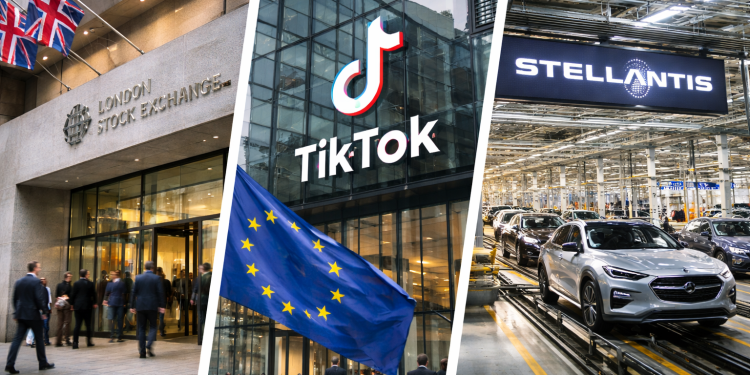 Europe bulletin: FTSE 100 surges, EU charges TikTok, Stellantis stock plunges