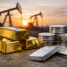 Commodity wrap: gold and silver end volatile week with small gains; oil rises