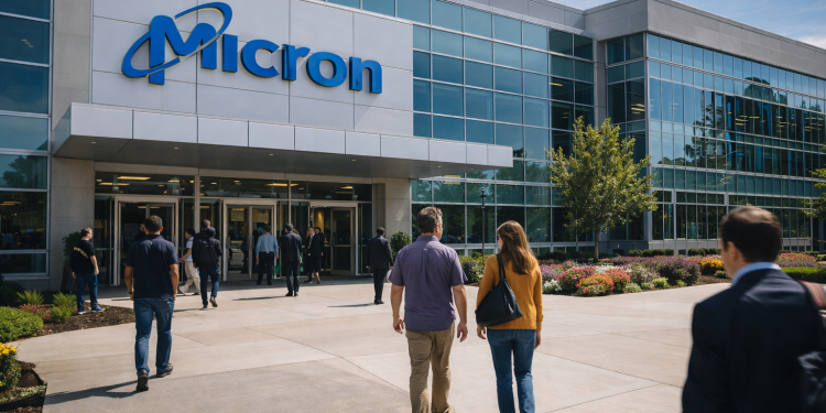 Why Micron stock is soaring nearly 5% today?